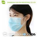 non woven face mask, 2 ply or 3 ply facemask